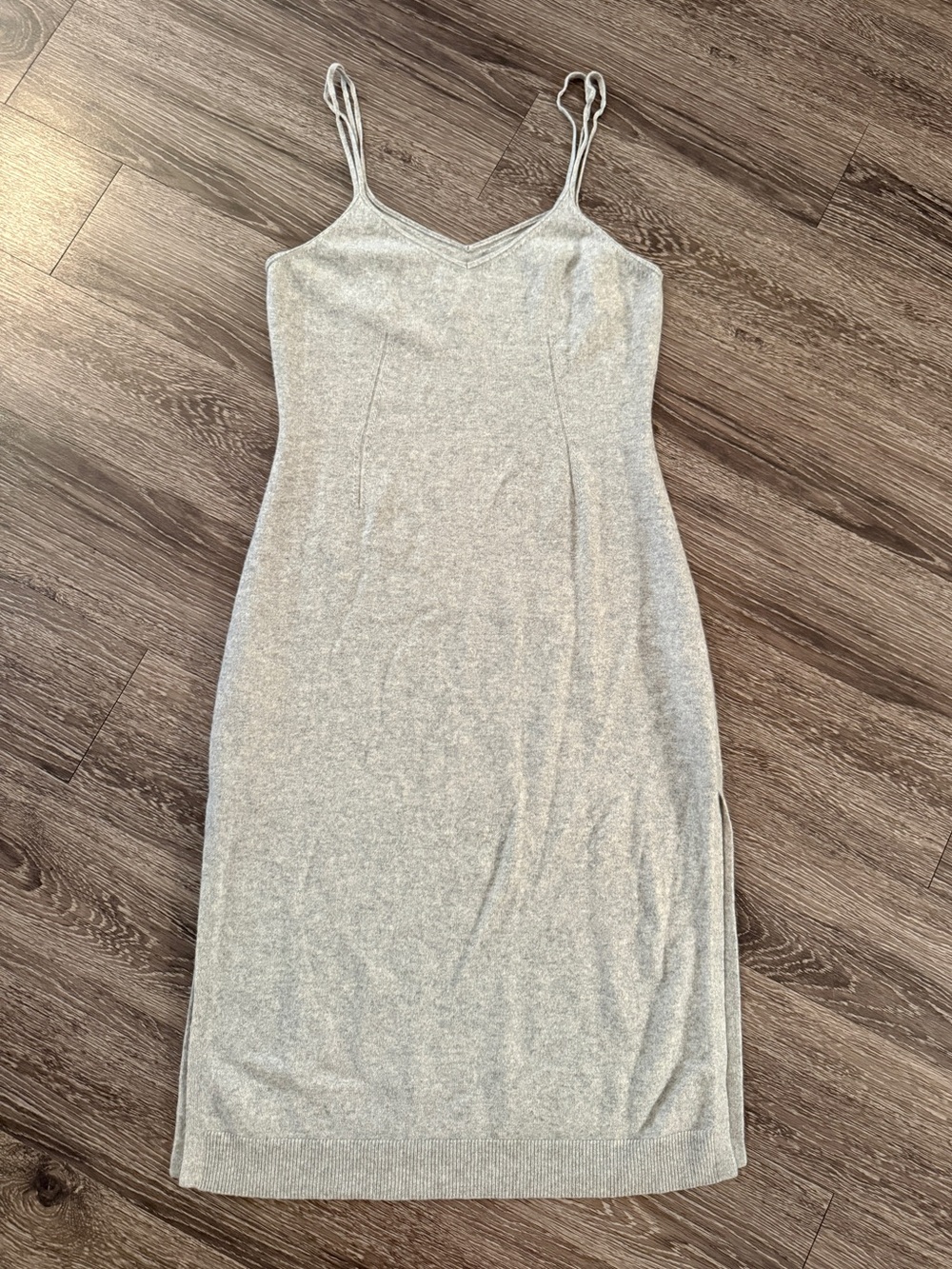 Another Tomorrow Cashmere Slip Dress